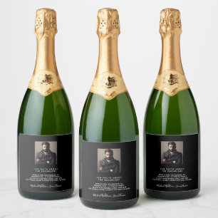 Leuke weetjes over de vrijgezel bio zwarte vriende sparkling wijnetiket