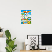 Leuke weetjes over ganzen voor kinderen poster (Thuiskantoor)