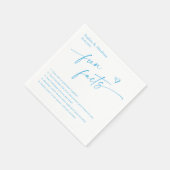 Leuke weetjes over moderne koppels Trouwen Servet (Hoek)