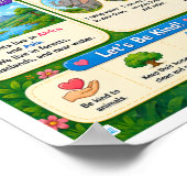 Leuke weetjes over olifanten voor kinderen poster (Hoek)