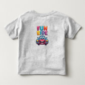 🎉 Leuke Wegavonturen Voor Peuters 🚗 Kinder Shirts (Achterkant)