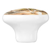 Leuke Westerne cowgirl woestijn Keramische Knop (Zijkant)