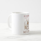 Leuke Westie Dog Quote Koffiemok (Voorkant links)