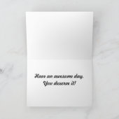 Leuke Westie in Kaart van de Verjaardag van het (Binnen)