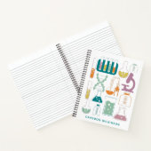 Leuke wetenschap Chemie Laboratorium Kunstwerk Naa Notitieboek (Binnen)