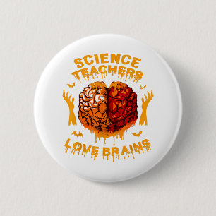 Leuke Wetenschap Docenten Liefhebbers van Hersenen Ronde Button 5,7 Cm