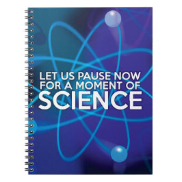 Leuke wetenschapsquote notitieboek