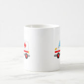 Leuke WeWoo Emergency Ambulance Driver Lover Gift Koffiemok (Center)
