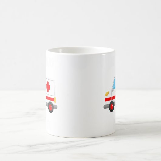 Leuke WeWoo Emergency Ambulance Driver Lover Gift Koffiemok (Center)