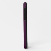 Leuke Whimsical SKI-tekst Leuke diepe Paarse achte Case-Mate iPhone Case (Achterkant/links)