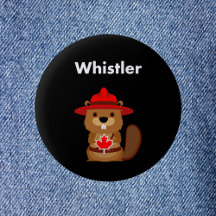 Leuke Whistler Canada Bever met Maple Leaf Dark
