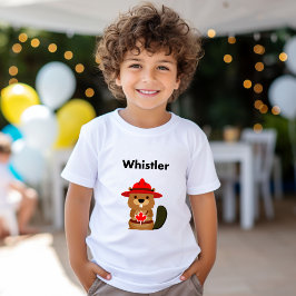 Leuke Whistler Canada Bever met Maple Leaf T-shirt