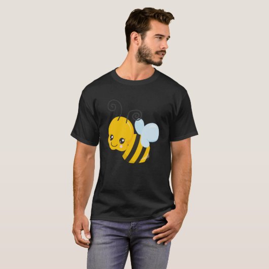 Leuke Wholesome Bee Save the Bees Bumblebee Pullov T-shirt (Voorkant volledig)