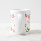 Leuke Wildflower Grote Koffiekop (Achterkant)