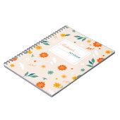 Leuke Wildflower Notitieboek (Linkerzijde)