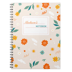 Leuke Wildflower Notitieboek