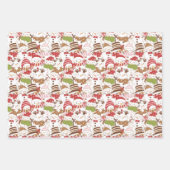 Leuke winter/Kerstmis Inpakpapier Vel (Voorkant 2)