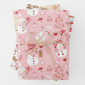 Leuke winter/Kerstmis Inpakpapier Vel (In situ)