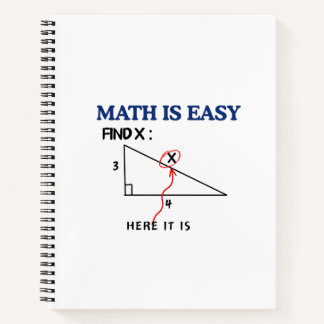 Leuke Wiskunde Is Makelijk Vind X Spiraal Notebook Notitieboek