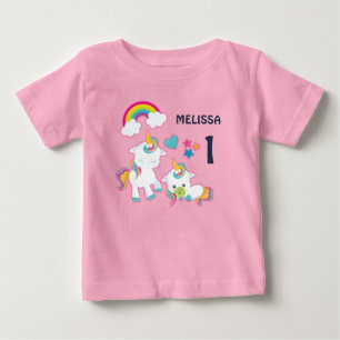 Leuke Witte Eenhoorns Magische Mama & Baby Verjaar
