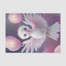 Leuke Witte en Roze Baby Vogel Verjaardag
