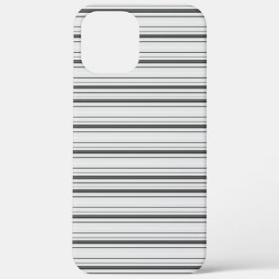 Leuke witte grijze strepen Case-Mate iPhone case