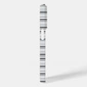 Leuke witte grijze strepen Case-Mate iPhone case (Achterkant / Rechts)
