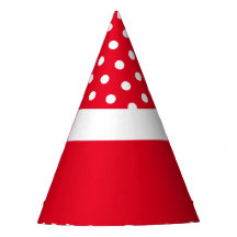 Leuke witte polka stippen bijpassend rode kleur bl