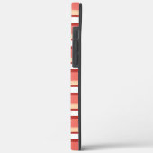 Leuke witte roze strepen Case-Mate iPhone case (Achterkant / Links)