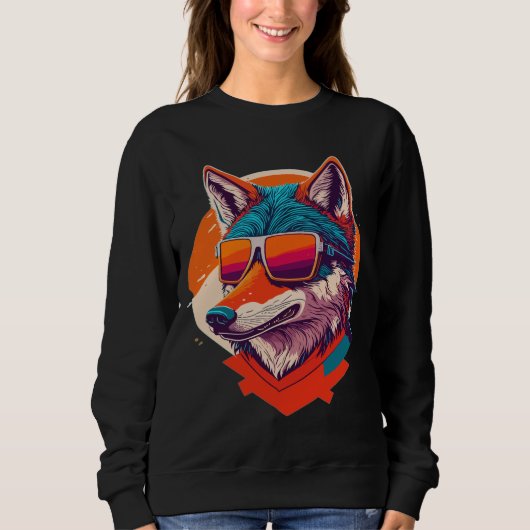 LEUKE WOLF MET ZONNEGLAS. TRUI (Voorkant)