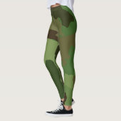 Leuke Woodland Camouflage met grotere Splotches Leggings (Links)
