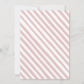 Leuke Woodland dieren meisje roze baby shower Kaart (Achterkant)