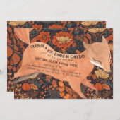 Leuke Woodland Fox Waterverf Herfst 3e Verjaardag Kaart (Voorkant / Achterkant)