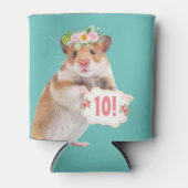 Leuke Woodland Mouse/Hamster Custom Blikjeskoeler (Voorkant)
