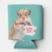 Leuke Woodland Mouse/Hamster Custom Blikjeskoeler (Achterkant)
