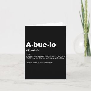 Leuke Woordenboek Definitie Vaderdag Cadeau Opa Kaart
