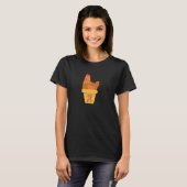 Leuke woordgrap kip Pot Pi perfect voor Pi-dag T-shirt (Voorkant volledig)