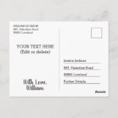 Leuke woordpunch Jij bent mijn significante otter  Briefkaart (Achterkant)