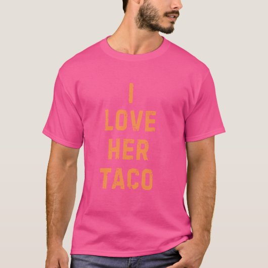 Leuke worst Taco Matching Couples Kostuums T-shirt (Voorkant)