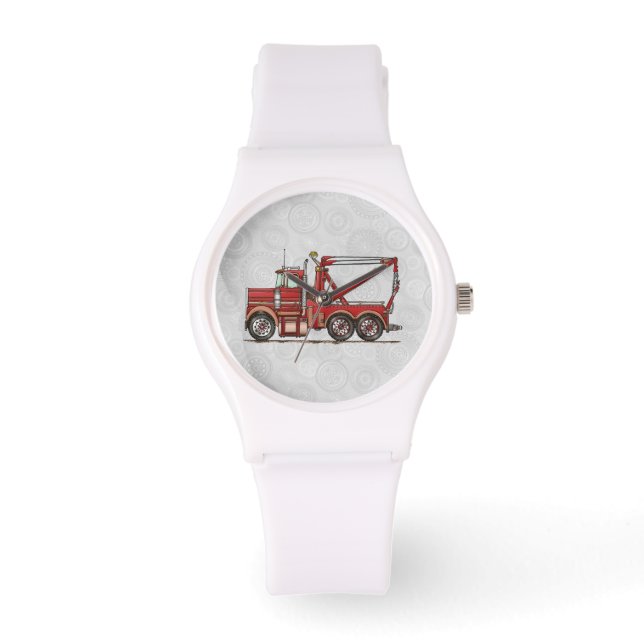 Leuke Wrecker Truck Horloge (Voorkant)
