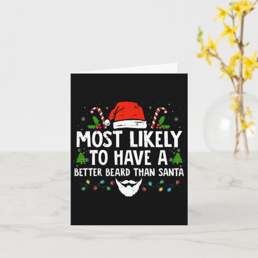 Leuke Xmas hebben hoogstwaarschijnlijk een betere  Kaart (Gele Bloem)