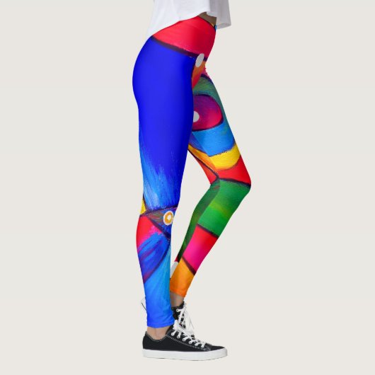 Leuke Yoga Leisure Leggings|Katalin Bator-Hos Art Leggings (Rechts)