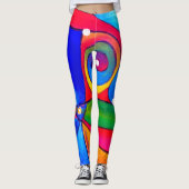 Leuke Yoga Leisure Leggings|Katalin Bator-Hos Art Leggings (Voorkant)