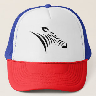 Leuke zebra Animal Zoo illustratie Trucker Pet
