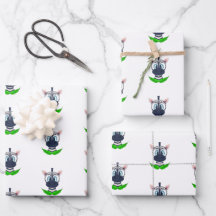 Leuke Zebra Kids Verjaardagssafari Dierenpatroon