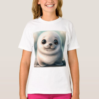 Leuke zeehond T Shirt - Leuke dierlijke Shirten