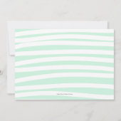 Leuke zeemeermin eerste verjaardag foto uitnodigin kaart (Achterkant)