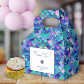 Leuke zeemeermin kleine meisjes verjaardagsfeestje bedankdoosjes