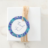 Leuke zeemeermin kleine meisjes verjaardagsfeestje bedankjes labels (In situ)