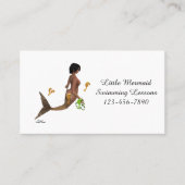 Leuke zeemeermin met zeepaardjes Visitekaartje (Voorkant)